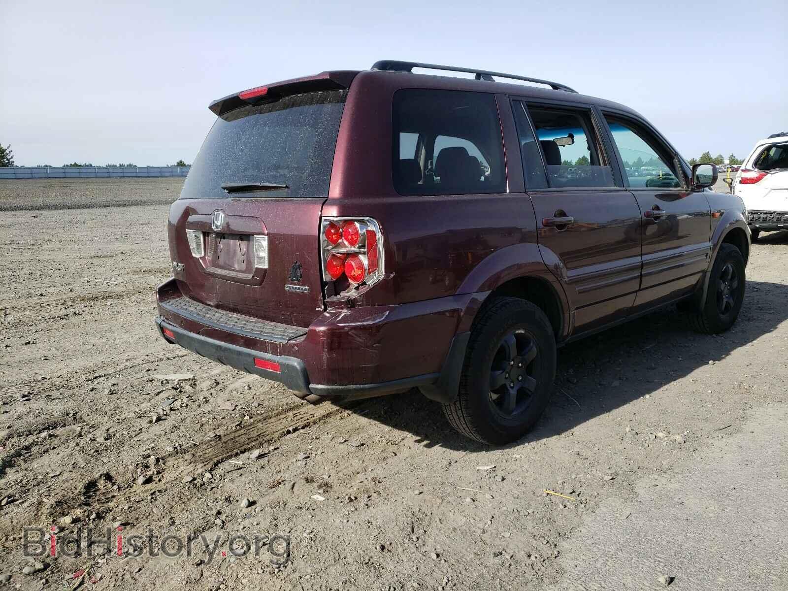 2007 HONDA PILOT - VIN: 2HKYF18477H526122 - Фото 4