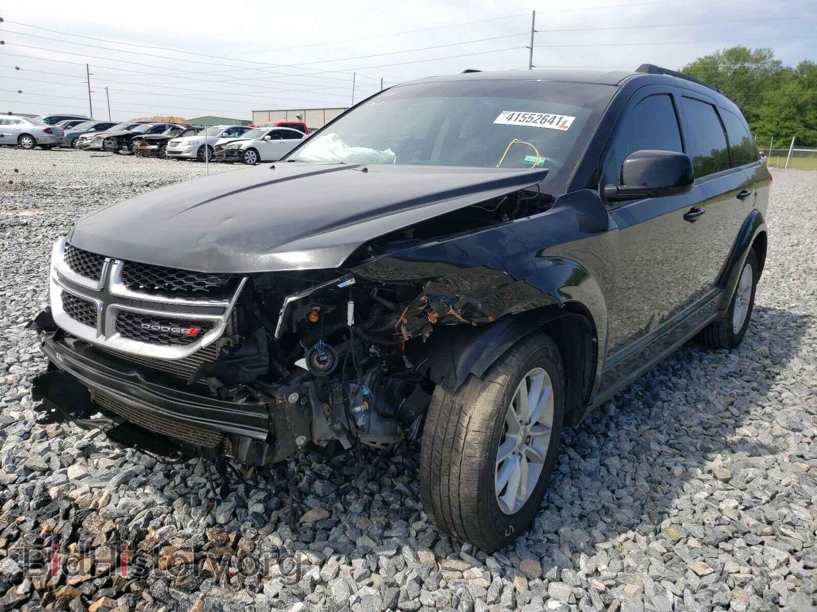 2017 DODGE JOURNEY - VIN: 3C4PDCBG6HT518532 - Фото 2
