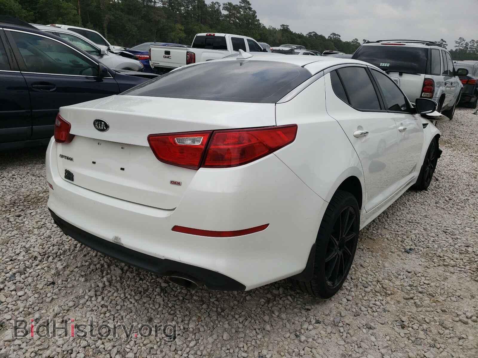 2015 KIA OPTIMA - VIN: KNAGM4A74F5633535 - Photo 4