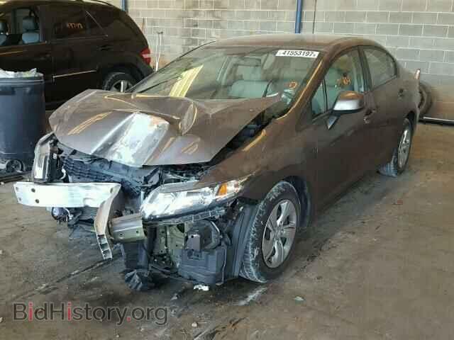 2013 HONDA CIVIC - VIN: 2HGFB2F5XDH590391 - Фото 2