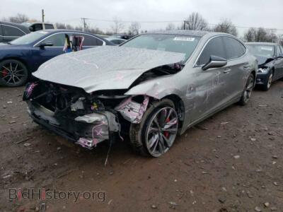 2018 Lexus LS500 LS 500 BAS, gray — VIN JTHC51FF0J5000258, Copart