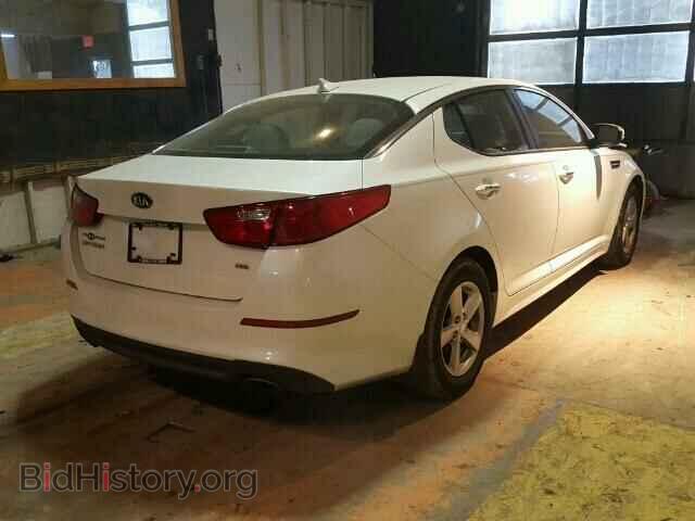 2015 KIA OPTIMA - VIN: KNAGM4A75F5647931 - Фото 4