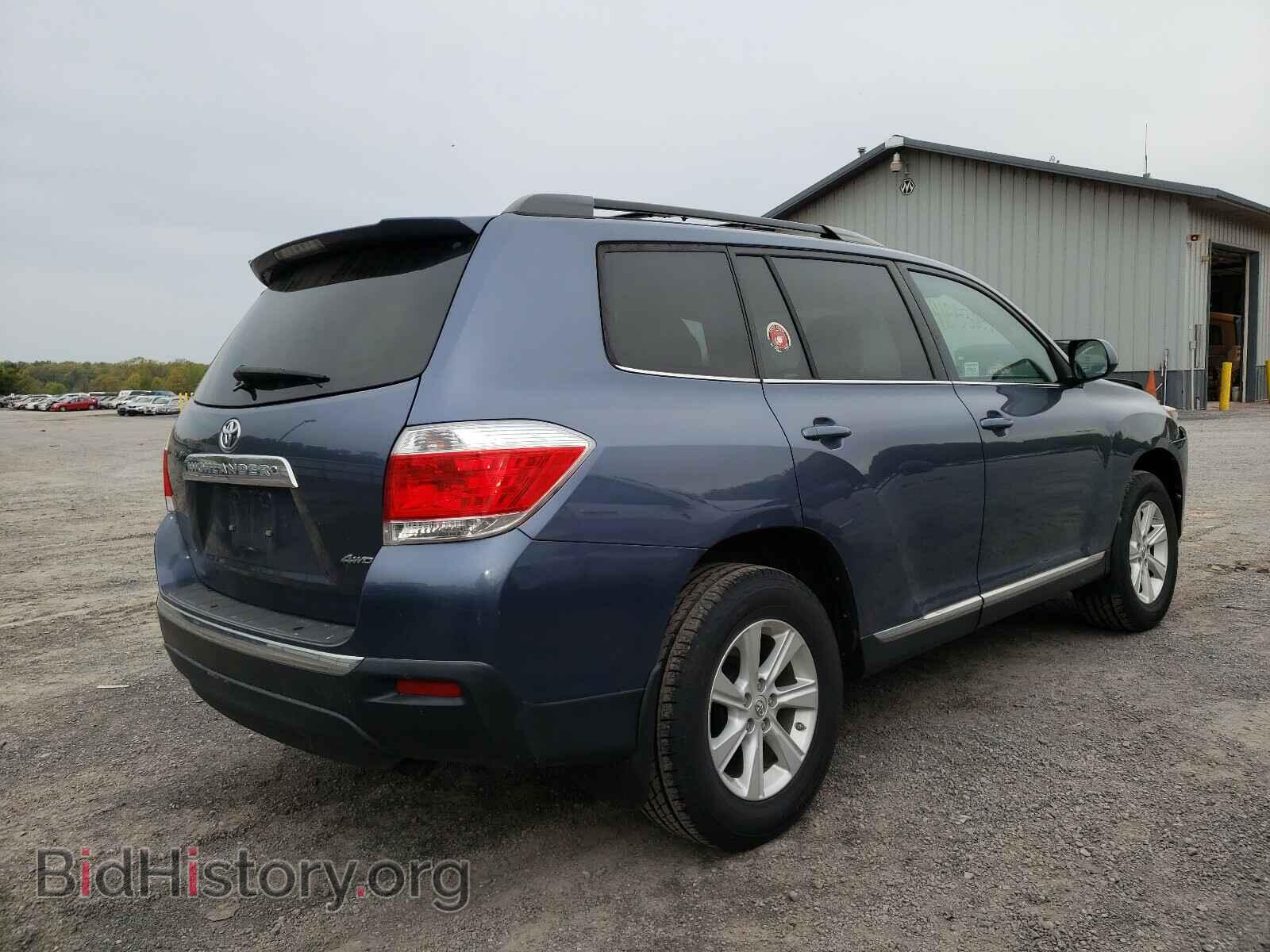 2011 TOYOTA HIGHLANDER - VIN: 5TDBK3EHXBS087764 - Фото 4