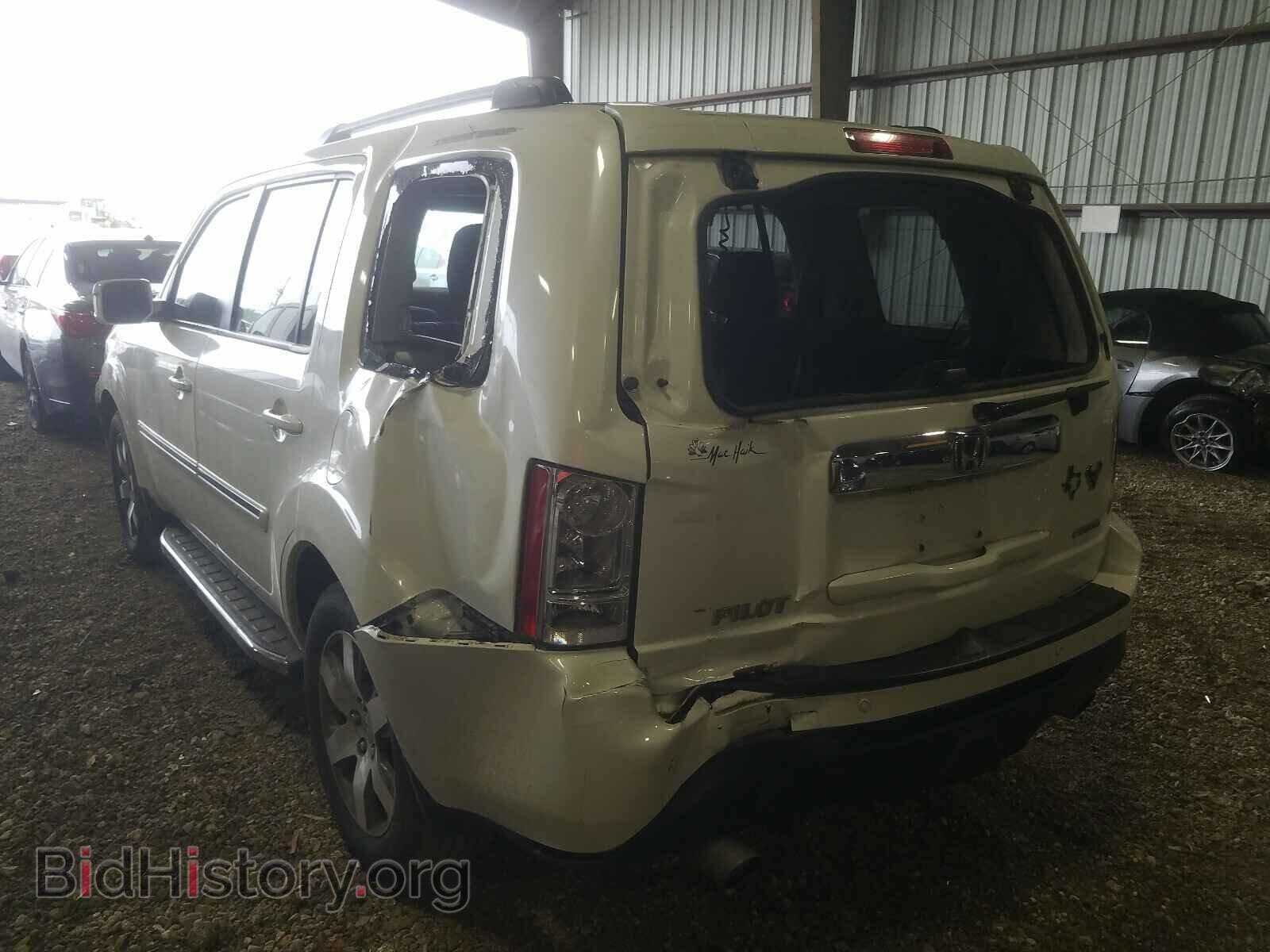 2013 HONDA PILOT - VIN: 5FNYF3H92DB021204 - Фото 3