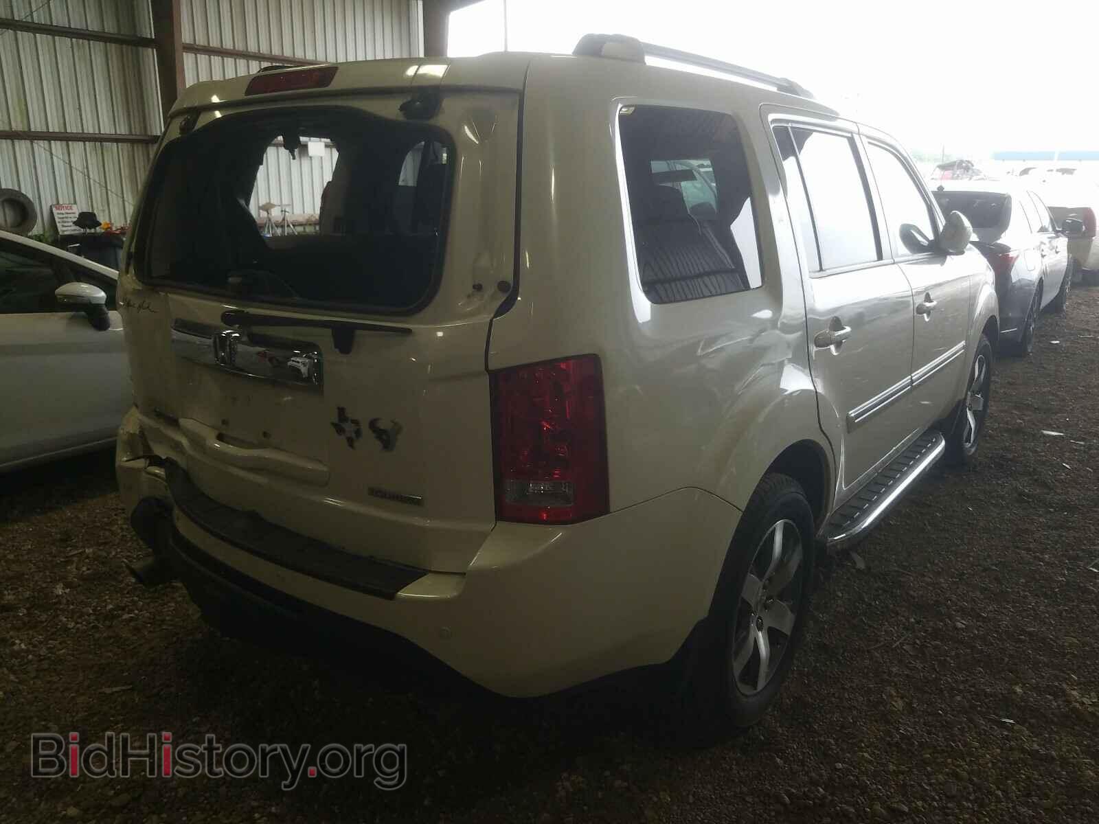 2013 HONDA PILOT - VIN: 5FNYF3H92DB021204 - Фото 4