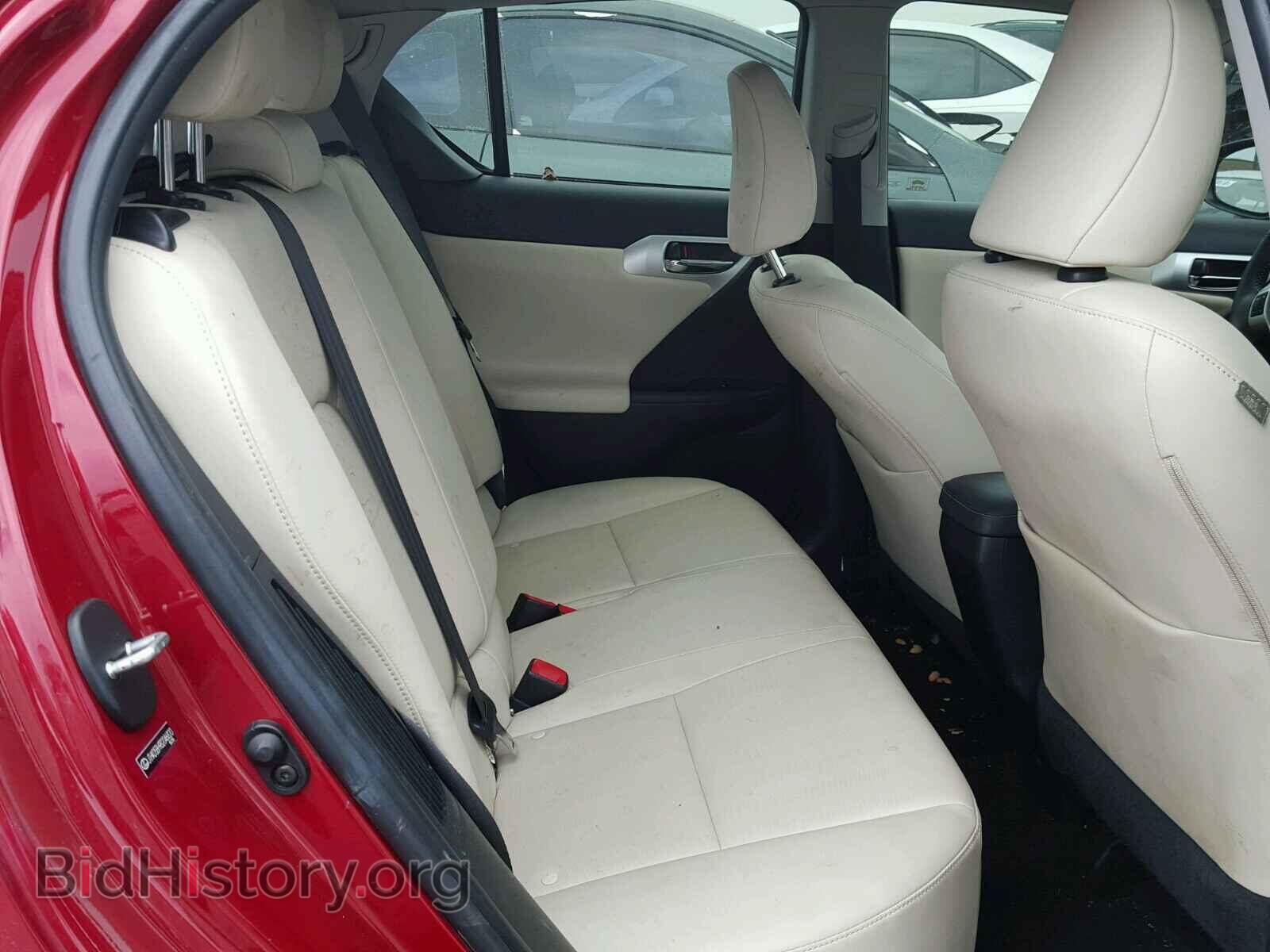 2011 LEXUS CT 200 - VIN: JTHKD5BH9B2046820 - Фото 6