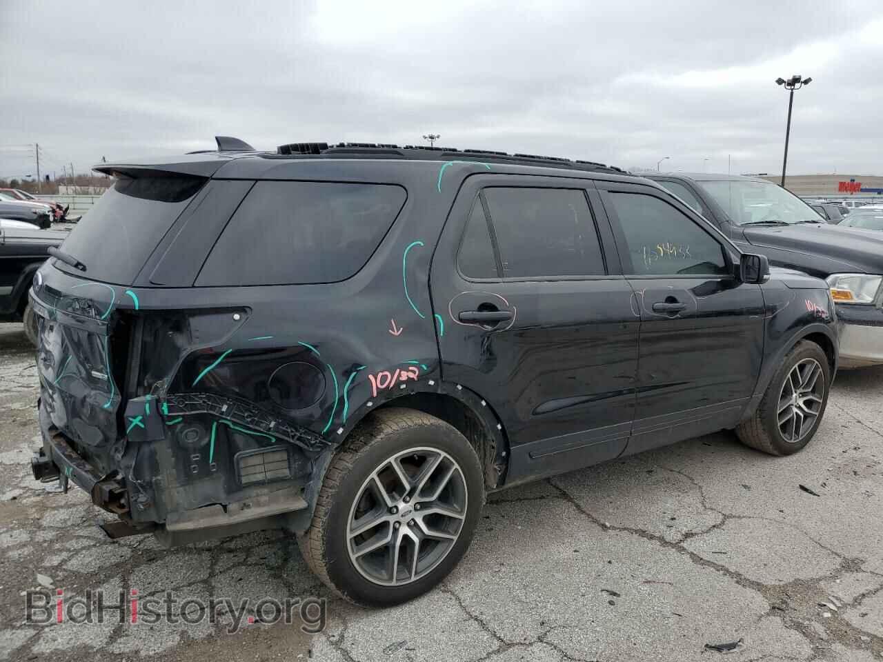 2016 FORD EXPLORER - VIN: 1FM5K8GT0GGC07127 - Фото 3