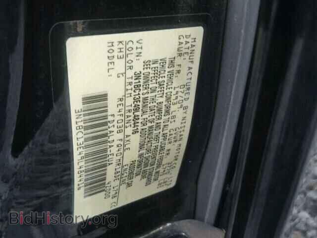 2009 NISSAN VERSA - VIN: 3N1BC13E49L484416 - Фото 10