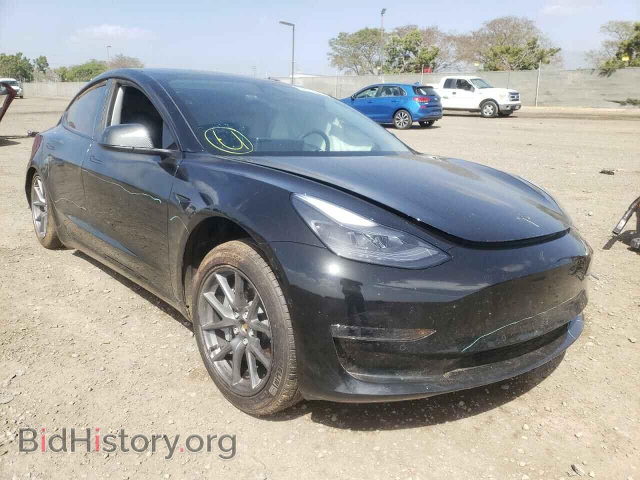 Photo 5YJ3E1EB2MF060268 - TESLA MODEL 3 2021