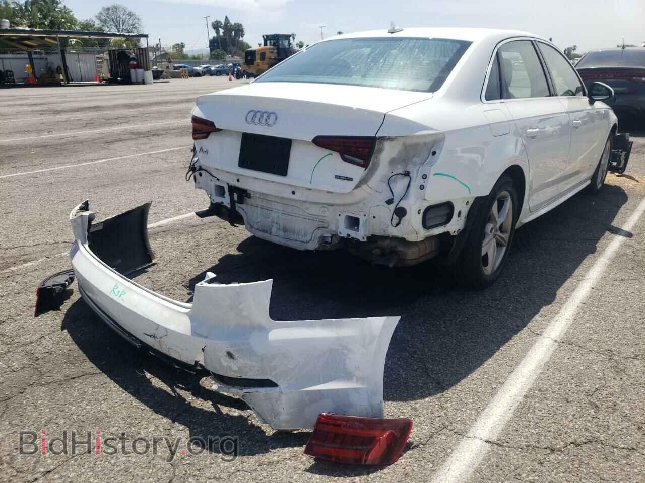 2019 AUDI A4 - VIN: WAUDNAF46KA011372 - Фото 4