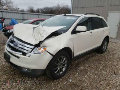 2008 Ford EDGE EDGE SEL, white — VIN 2FMDK38C88BA42272, Copart