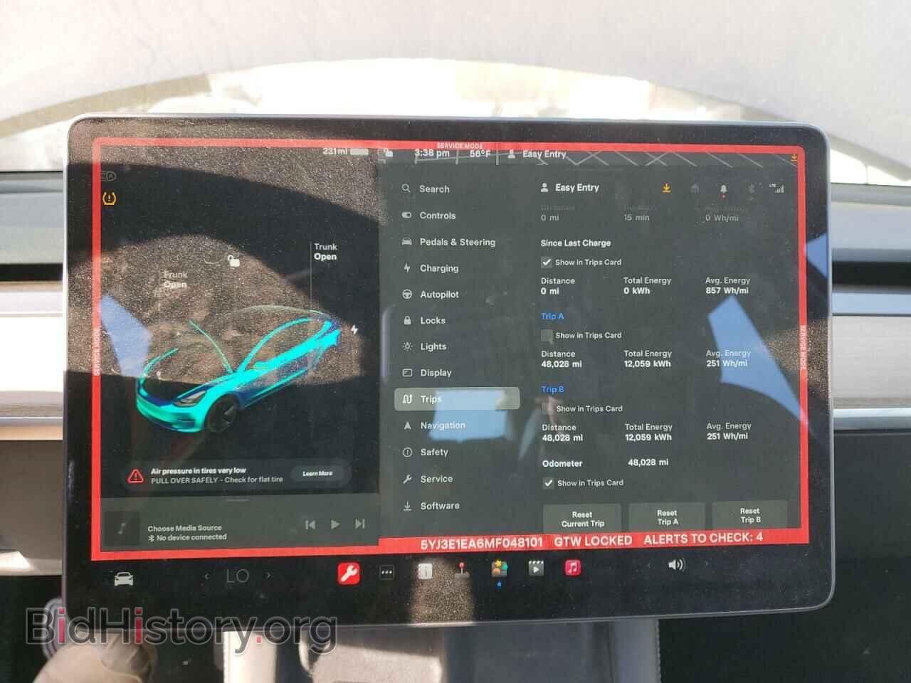 2021 TESLA MODEL 3 - VIN: 5YJ3E1EA6MF048101 - Photo 9