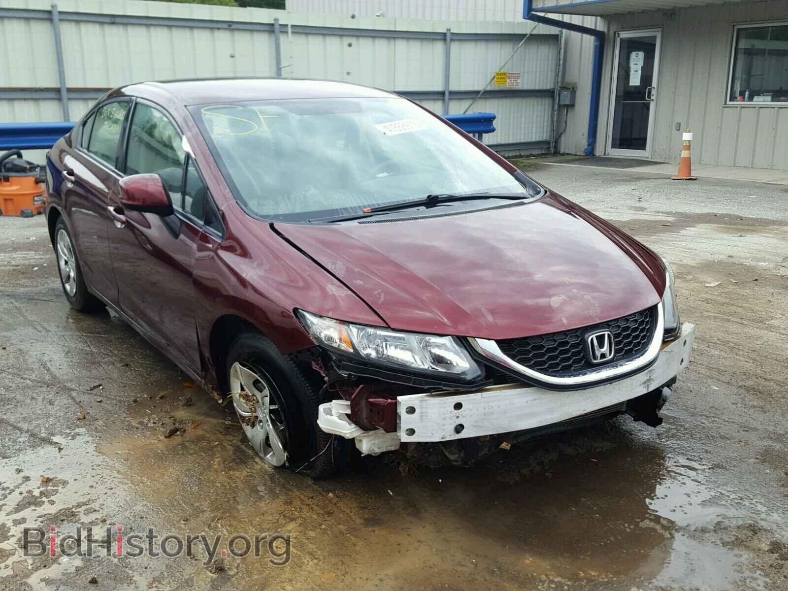 Фотография 19XFB2F56DE039367 - HONDA CIVIC LX 2013