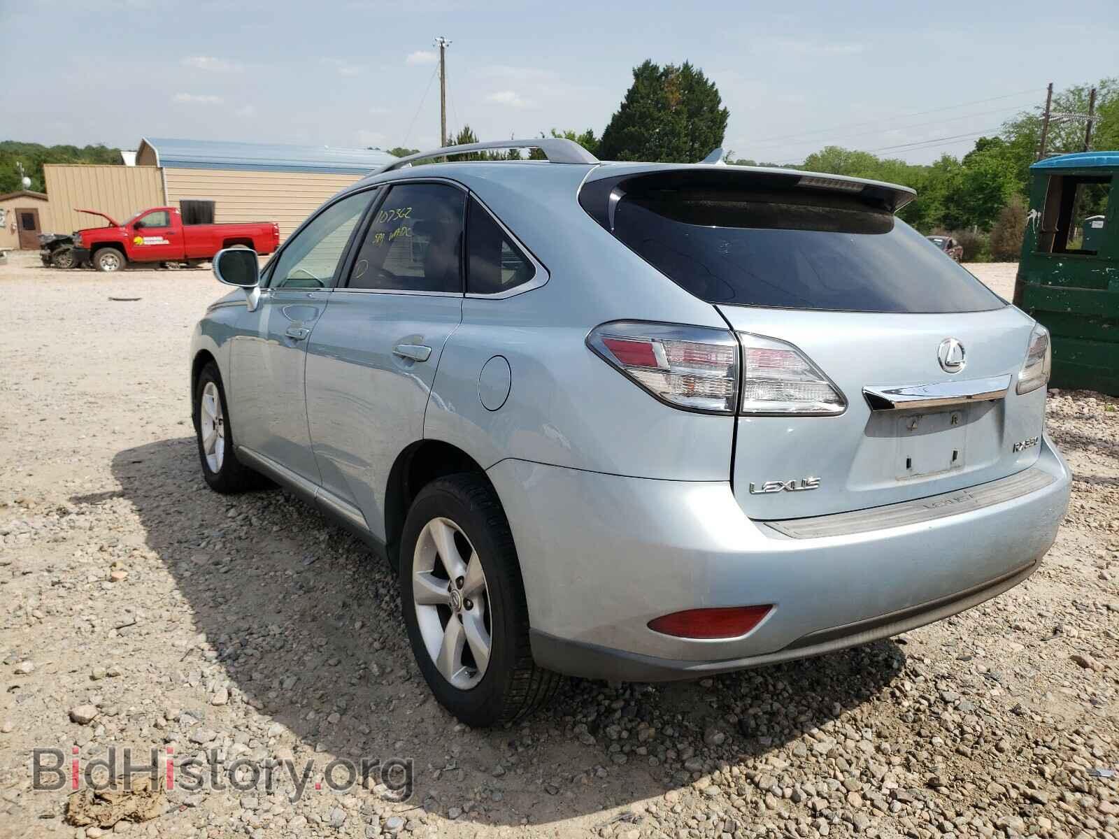 2010 LEXUS RX350 - VIN: 2T2BK1BA4AC048117 - Фото 3
