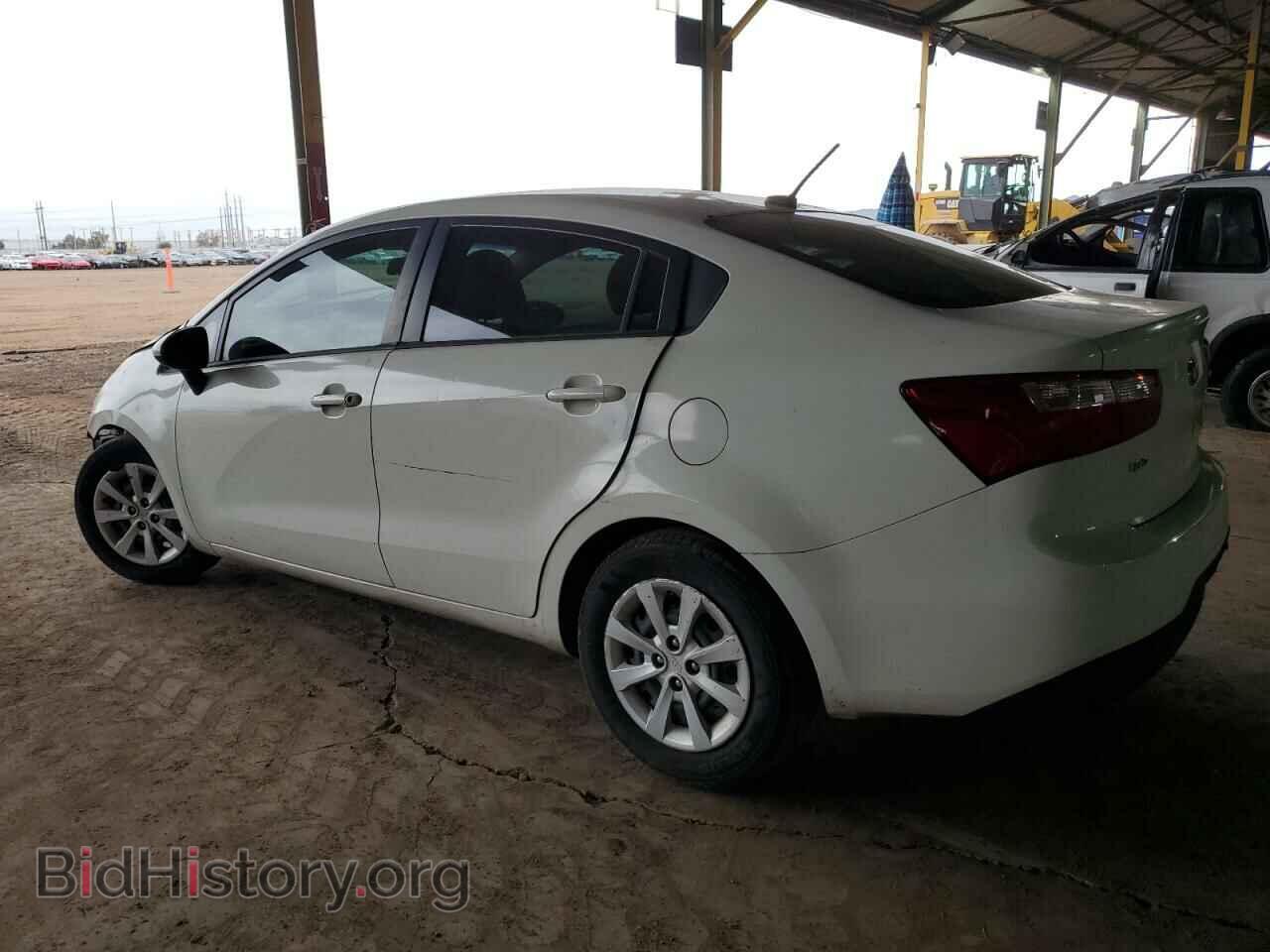 2014 KIA RIO - VIN: KNADM4A35E6375339 - Фото 2