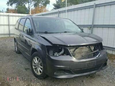 2015 Dodge CARAVAN Grand Cara, brown — VIN 2C4RDGCG9FR648822, Copart