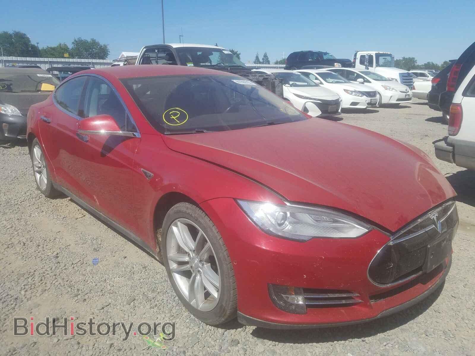 Photo 5YJSA1H1XEFP63595 - TESLA MODEL S 2014