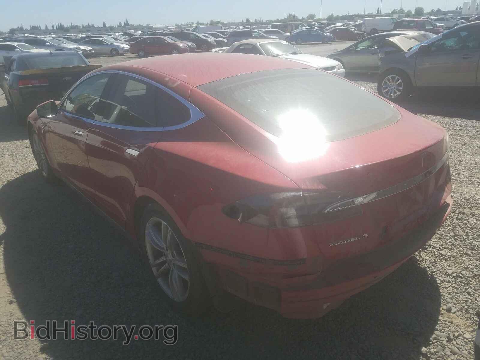 2014 TESLA MODEL S - VIN: 5YJSA1H1XEFP63595 - Фото 3