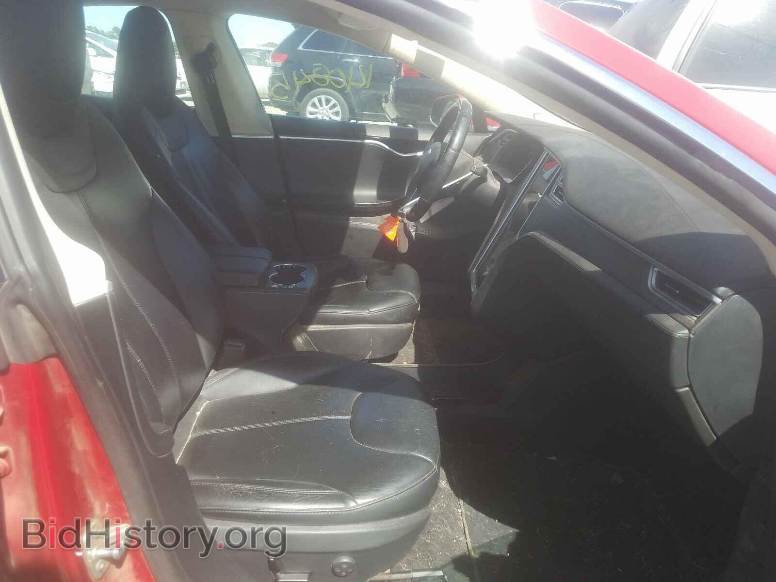 2014 TESLA MODEL S - VIN: 5YJSA1H1XEFP63595 - Фото 5