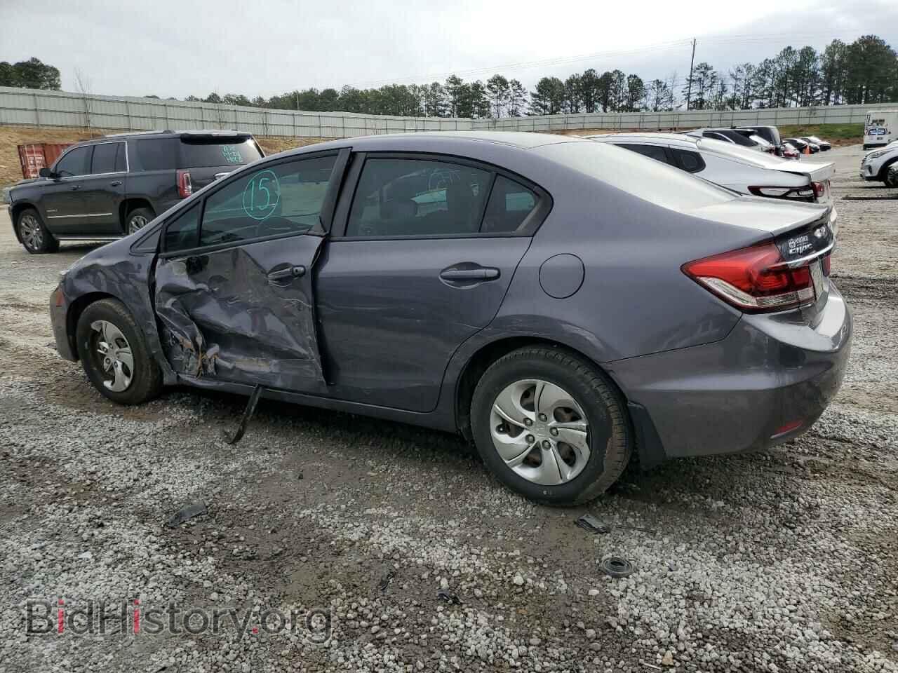 2015 HONDA CIVIC - VIN: 19XFB2F54FE113971 - Фото 2