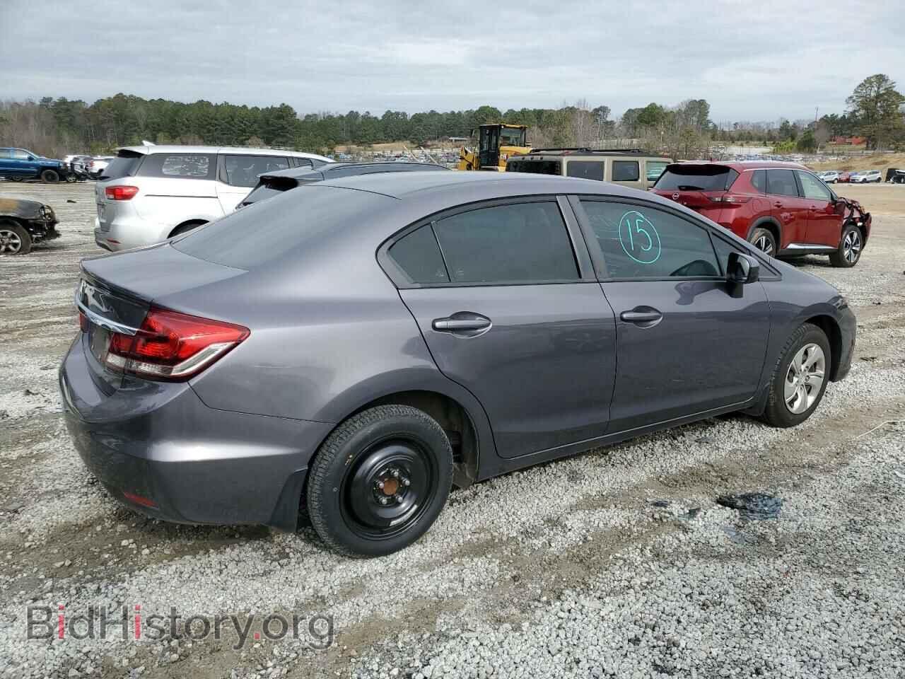 2015 HONDA CIVIC - VIN: 19XFB2F54FE113971 - Фото 3