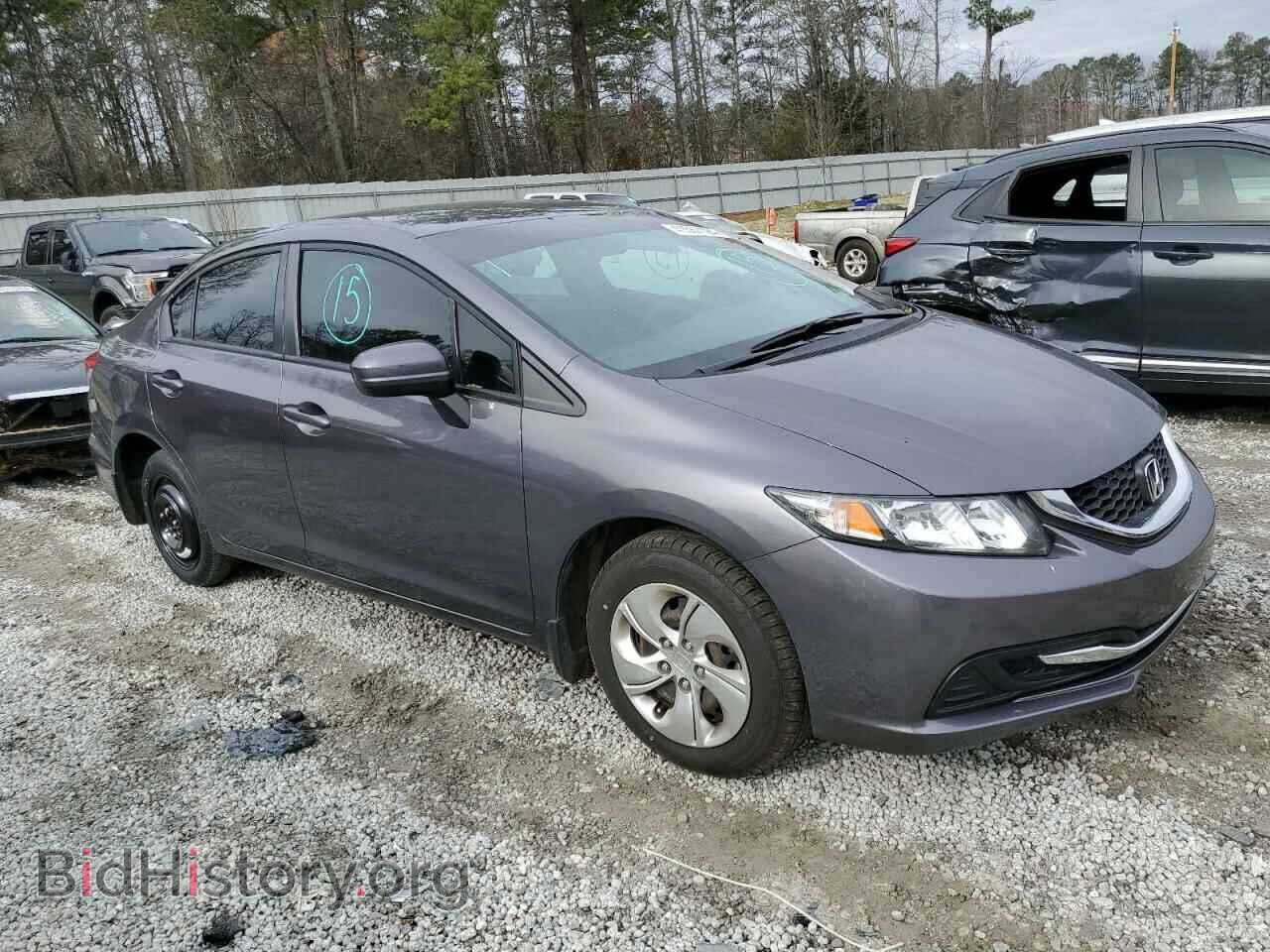 2015 HONDA CIVIC - VIN: 19XFB2F54FE113971 - Фото 4