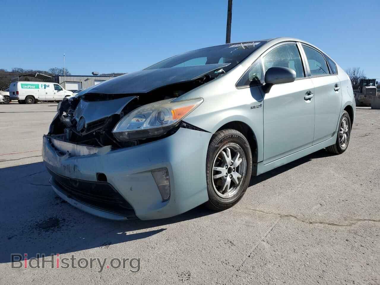 Photo JTDKN3DU5C5398256 - TOYOTA PRIUS 2012