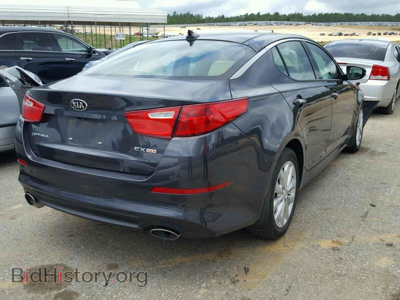 2015 KIA OPTIMA - VIN: 5XXGN4A73FG507663 - Photo 4