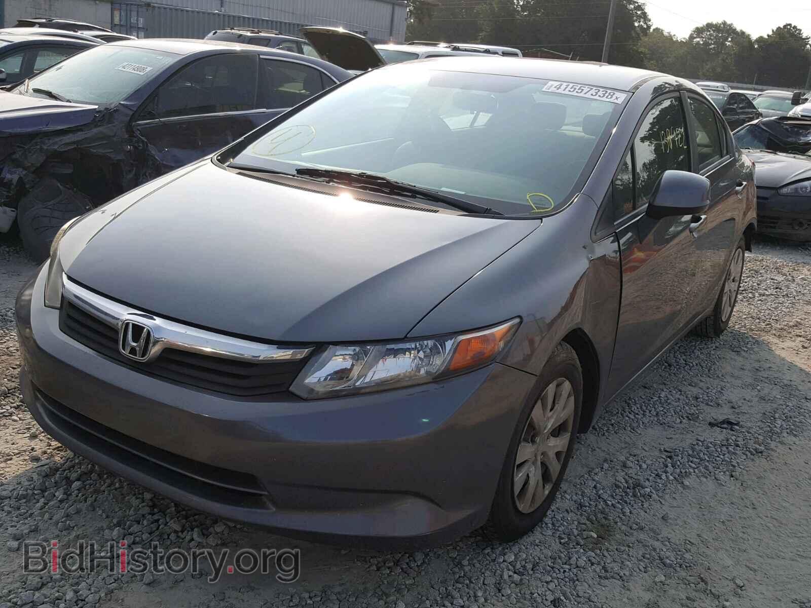 2012 HONDA CIVIC LX - VIN: 19XFB2F50CE023907 - Фото 2