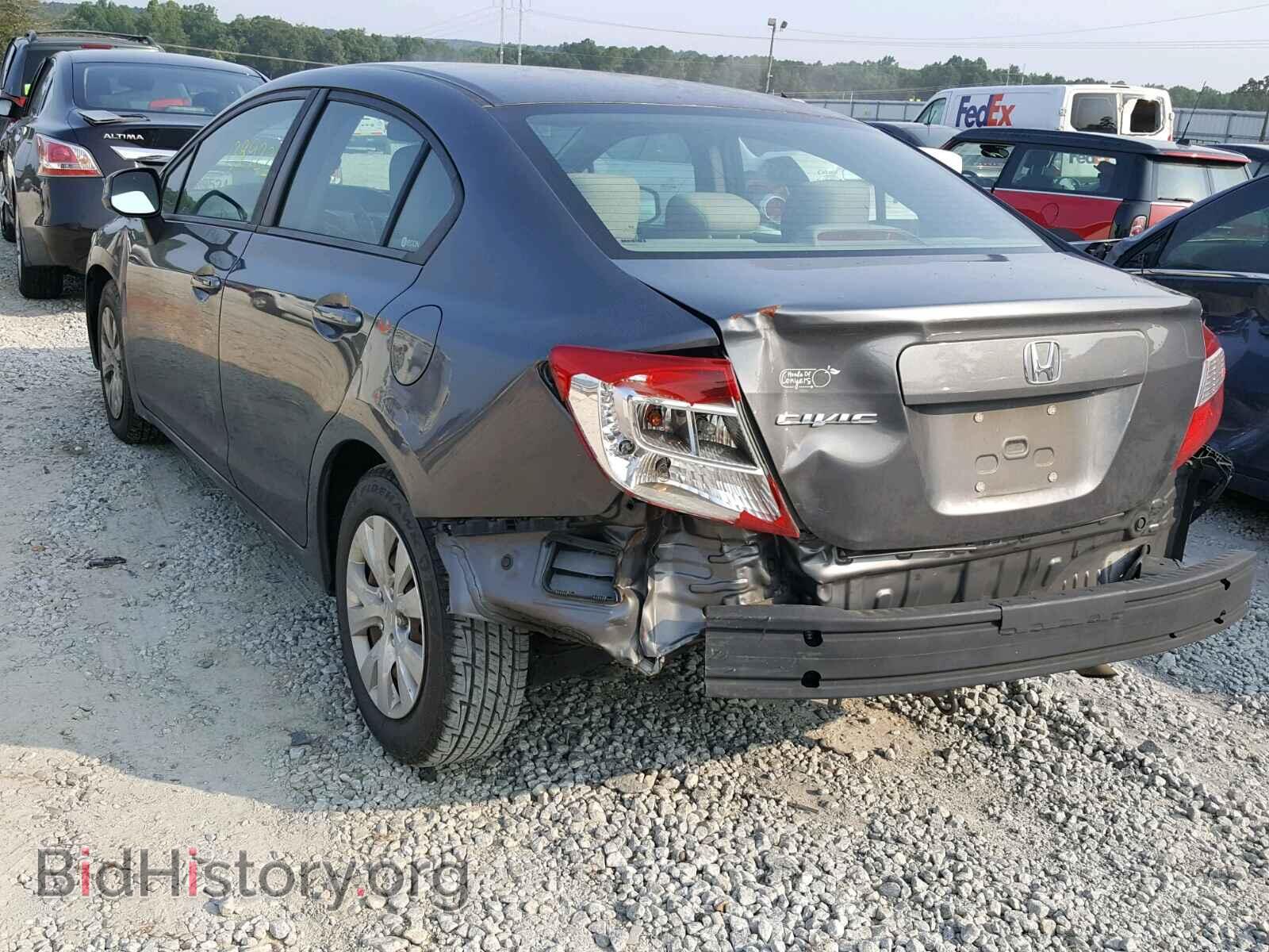 2012 HONDA CIVIC LX - VIN: 19XFB2F50CE023907 - Фото 3