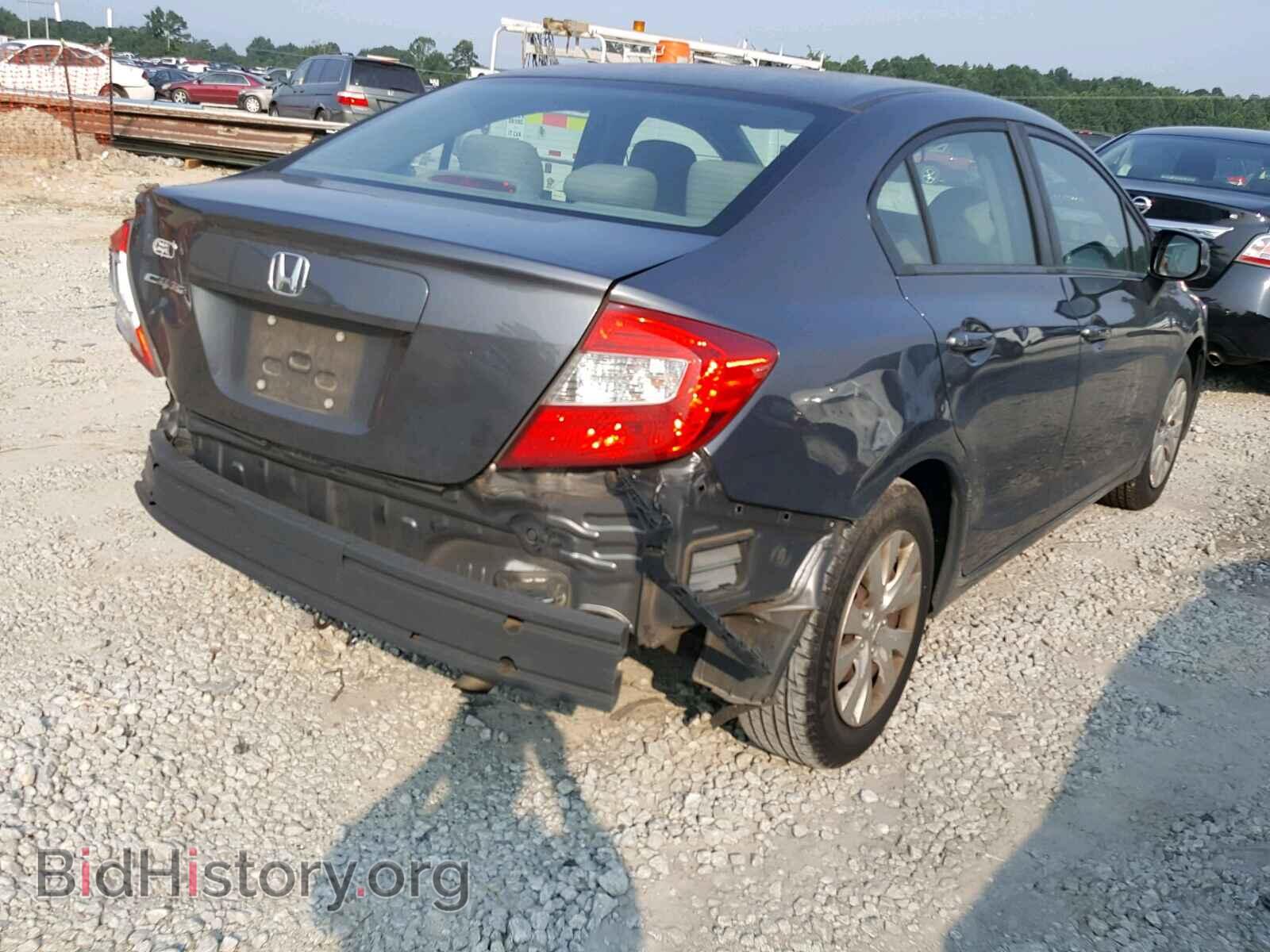 2012 HONDA CIVIC LX - VIN: 19XFB2F50CE023907 - Фото 4