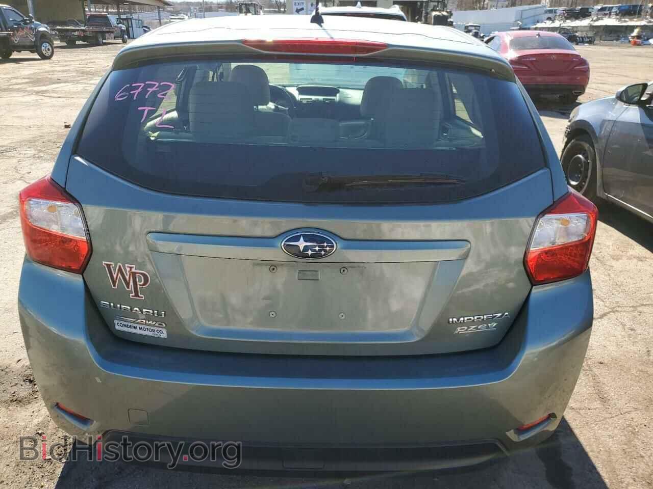 2014 SUBARU IMPREZA - VIN: JF1GPAC67E8337375 - Фото 6