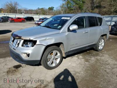 2014 Jeep COMPASS Latitude, silver — VIN 1C4NJCEB8ED518131, Copart