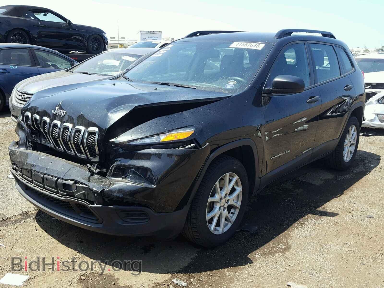2015 JEEP CHEROKEE - VIN: 1C4PJLAB2FW684567 - Фото 2