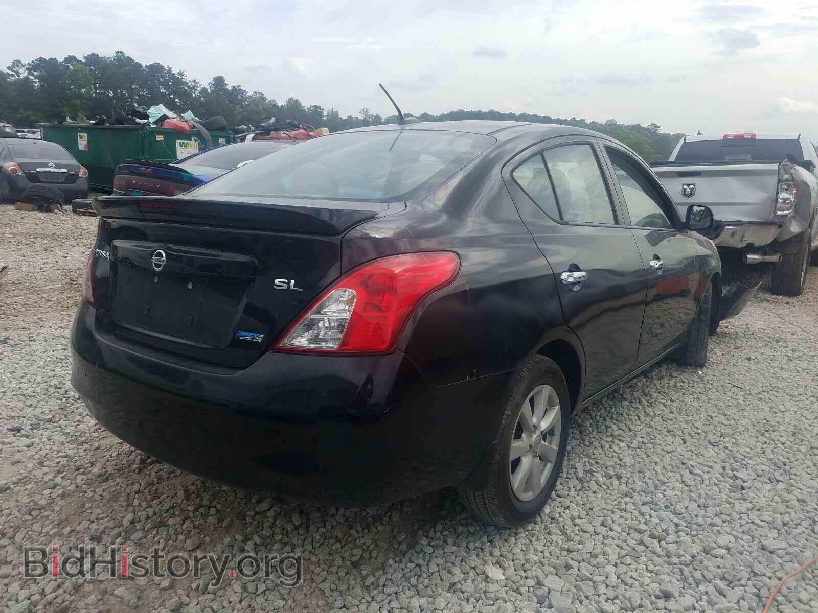 2013 NISSAN VERSA - VIN: 3N1CN7AP1DL893293 - Фото 4