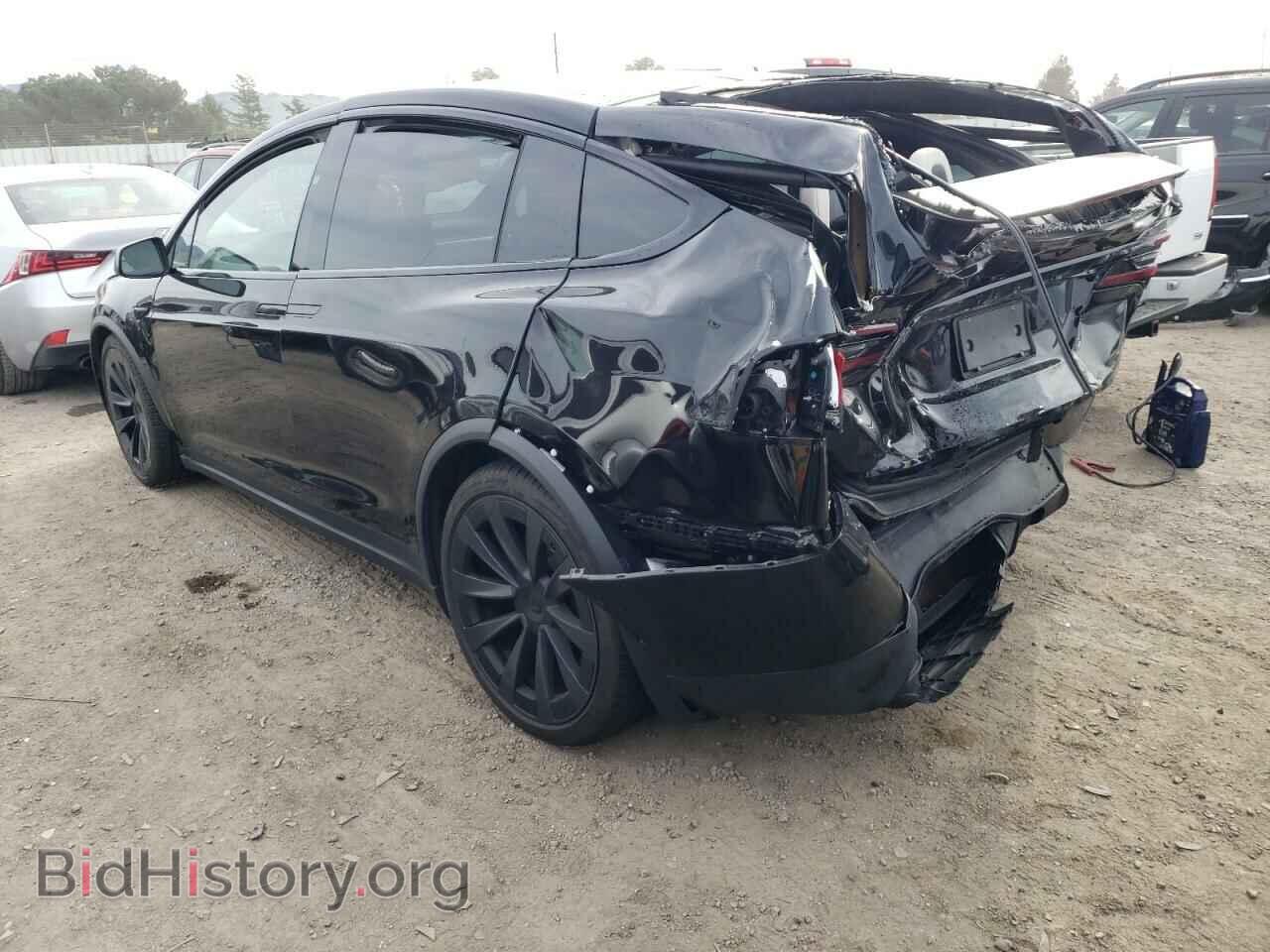 2022 TESLA MODEL X - VIN: 7SAXCBE58NF361736 - Фото 2