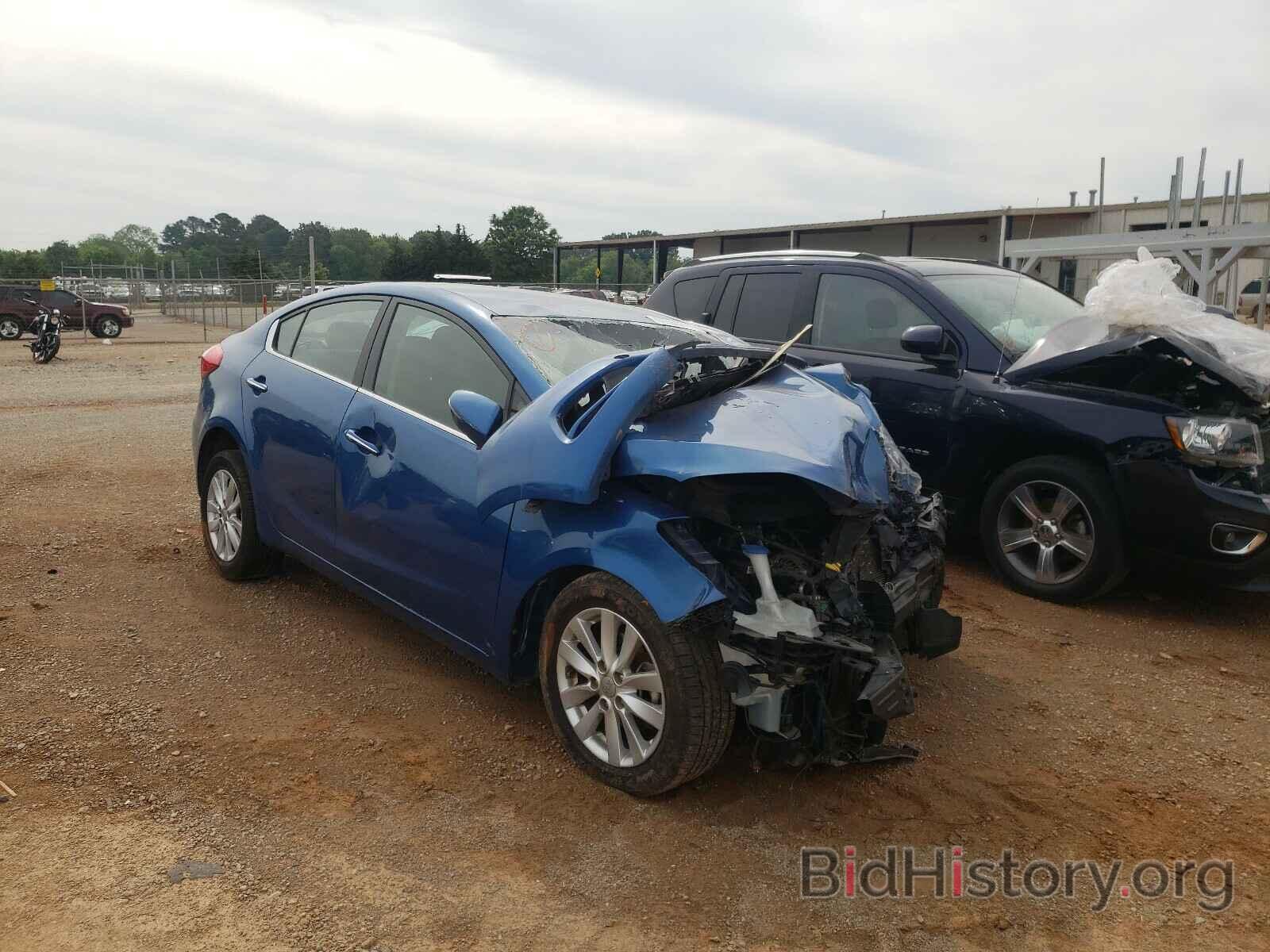 Photo KNAFX4A80E5086192 - KIA FORTE 2014