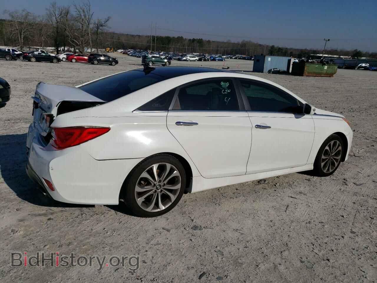 2014 HYUNDAI SONATA - VIN: 5NPEC4AB2EH852137 - Фото 3