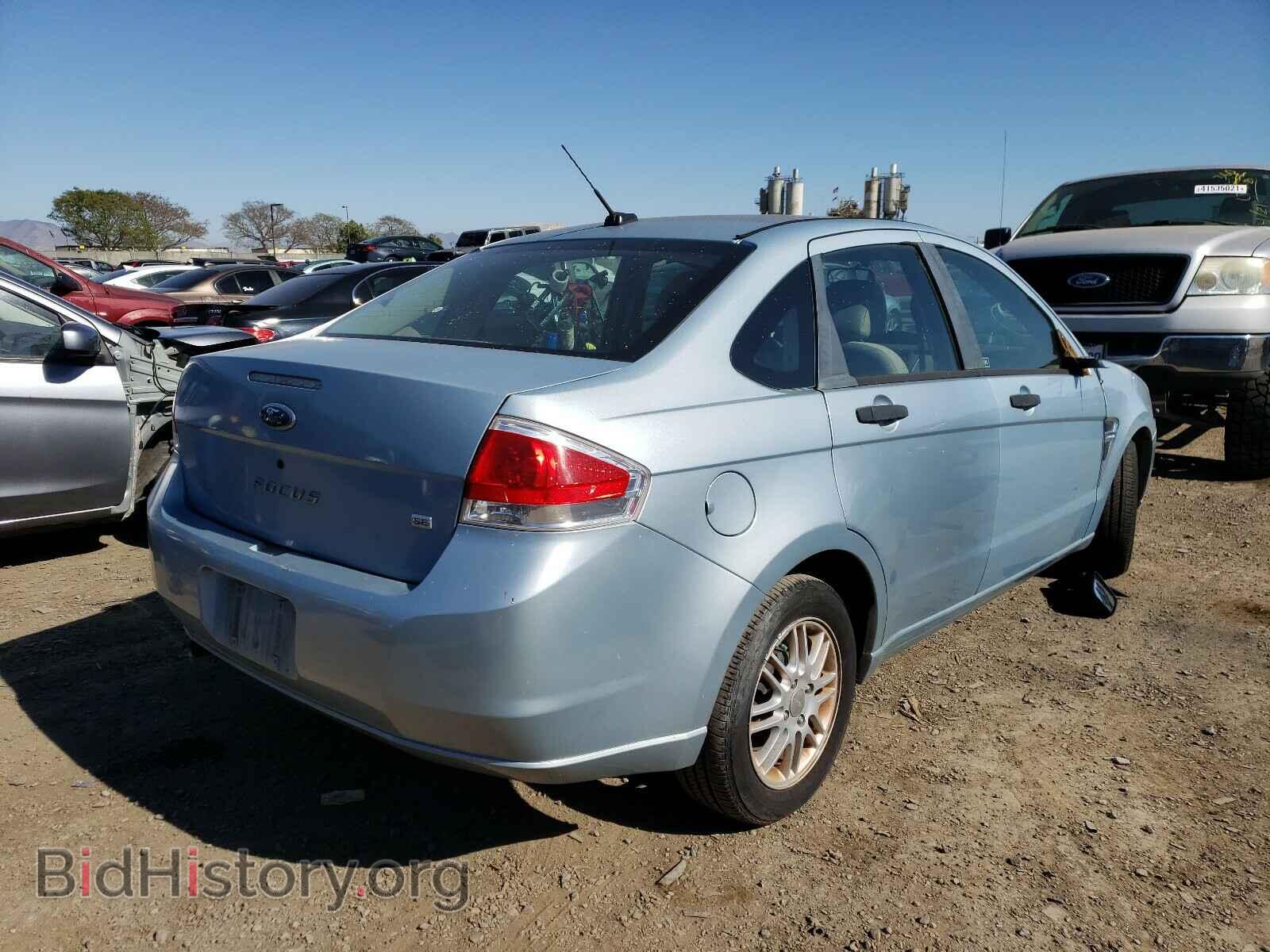 2008 FORD FOCUS - VIN: 1FAHP35N68W215224 - Фото 4
