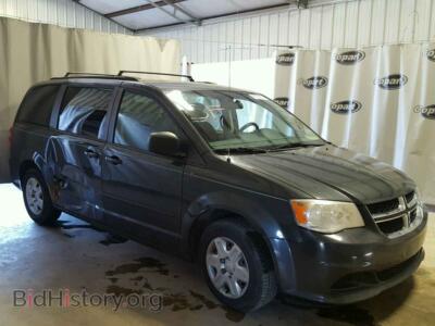 2011 Dodge CARAVAN Grand Cara, серый — VIN 2D4RN4DG2BR616348, Copart