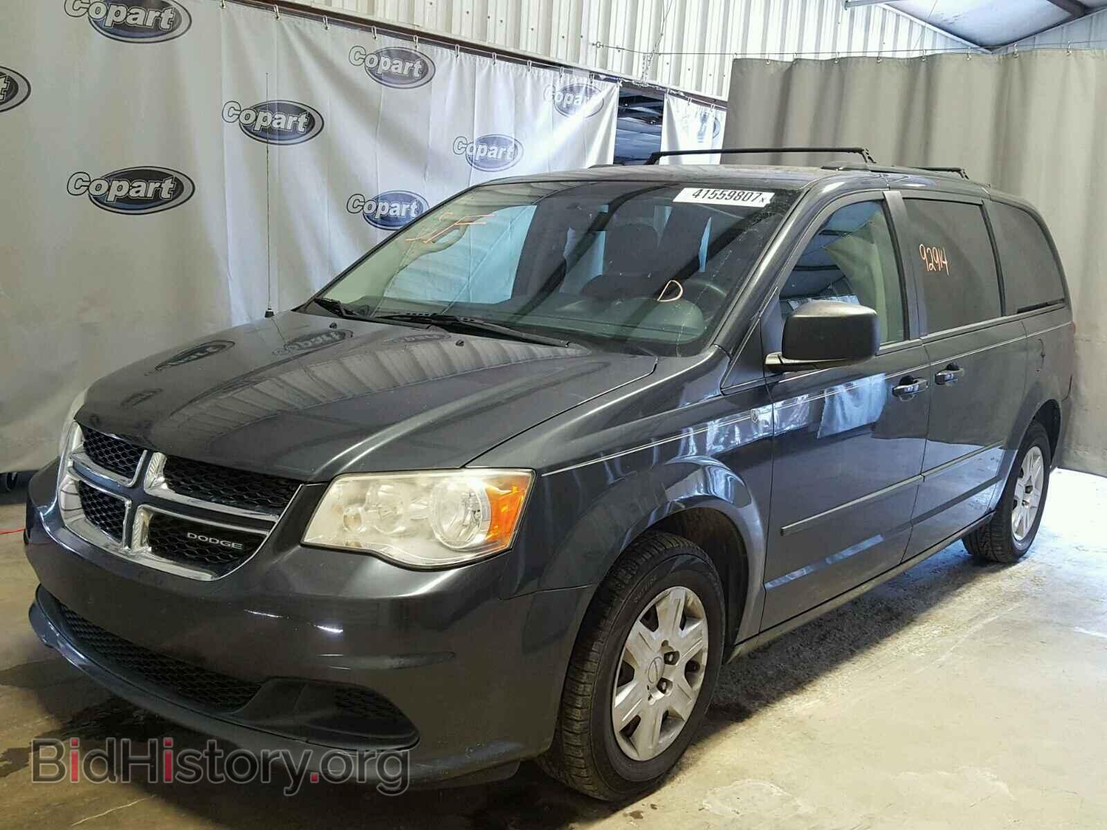 2011 DODGE CARAVAN - VIN: 2D4RN4DG2BR616348 - Фото 2