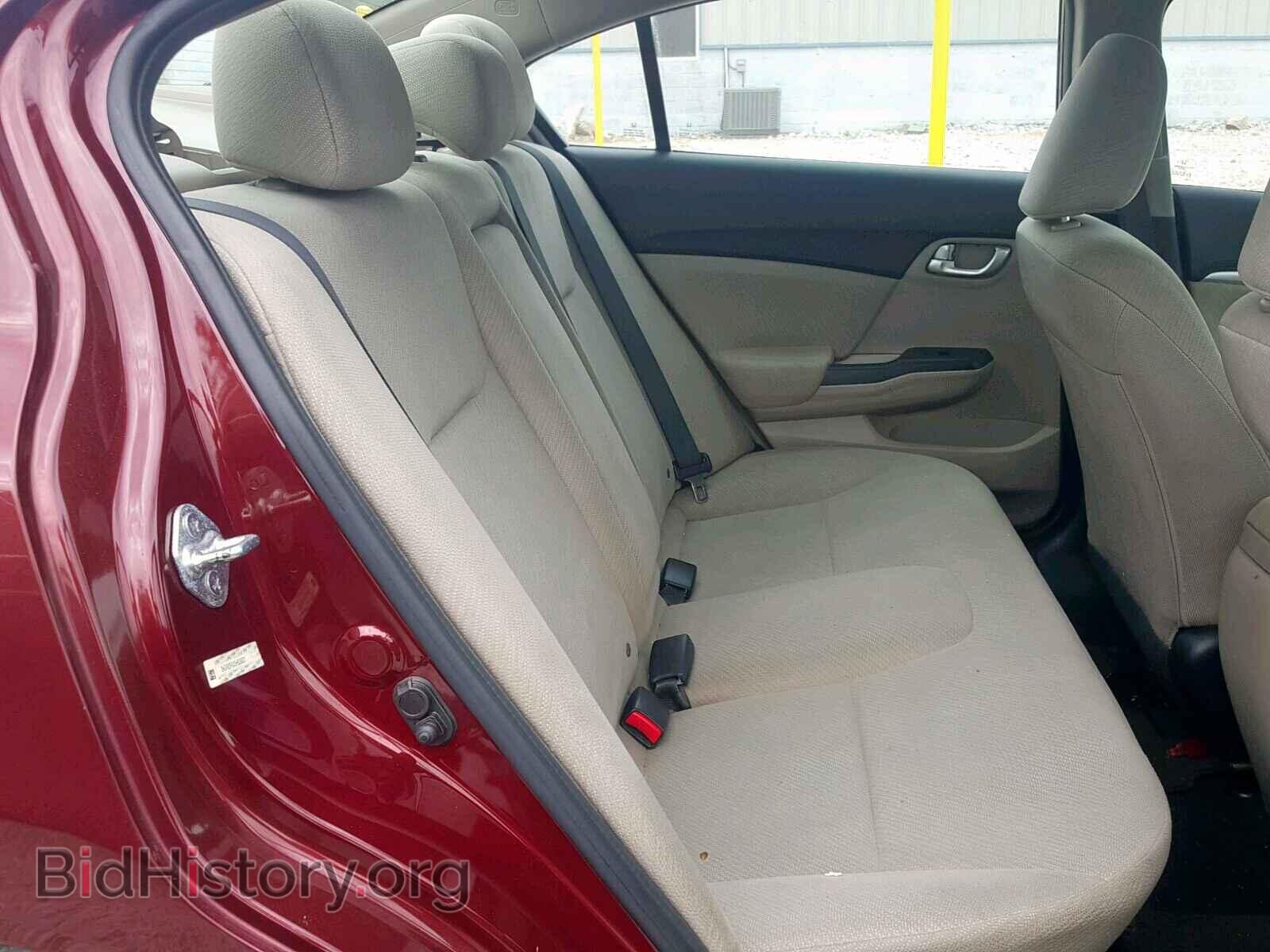 2013 HONDA CIVIC - VIN: 2HGFB2F8XDH539337 - Фото 6