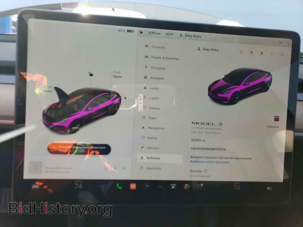 2022 TESLA MODEL 3 - VIN: 5YJ3E1EB2NF170772 - Фото 9