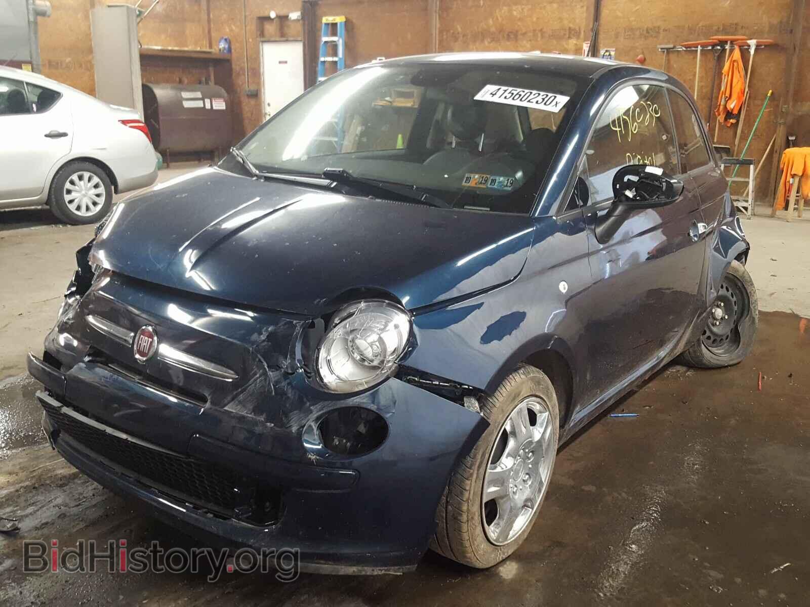 2015 FIAT 500 - VIN: 3C3CFFAR2FT624264 - Фото 2