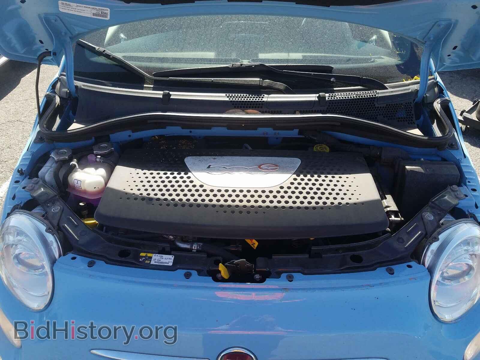 2017 FIAT 500 - VIN: 3C3CFFGE6HT625134 - Фото 7