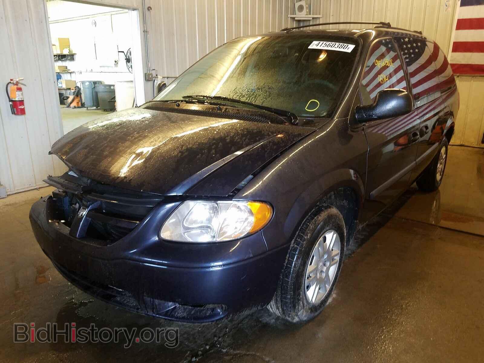 2007 DODGE CARAVAN - VIN: 1D4GP24R67B165616 - Фото 2