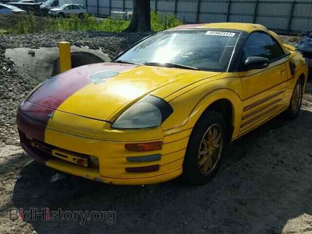 2002 MITSUBISHI ECLIPSE - VIN: 4A3AE45G42E080070 - Фото 2