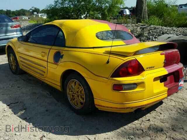 2002 MITSUBISHI ECLIPSE - VIN: 4A3AE45G42E080070 - Фото 3