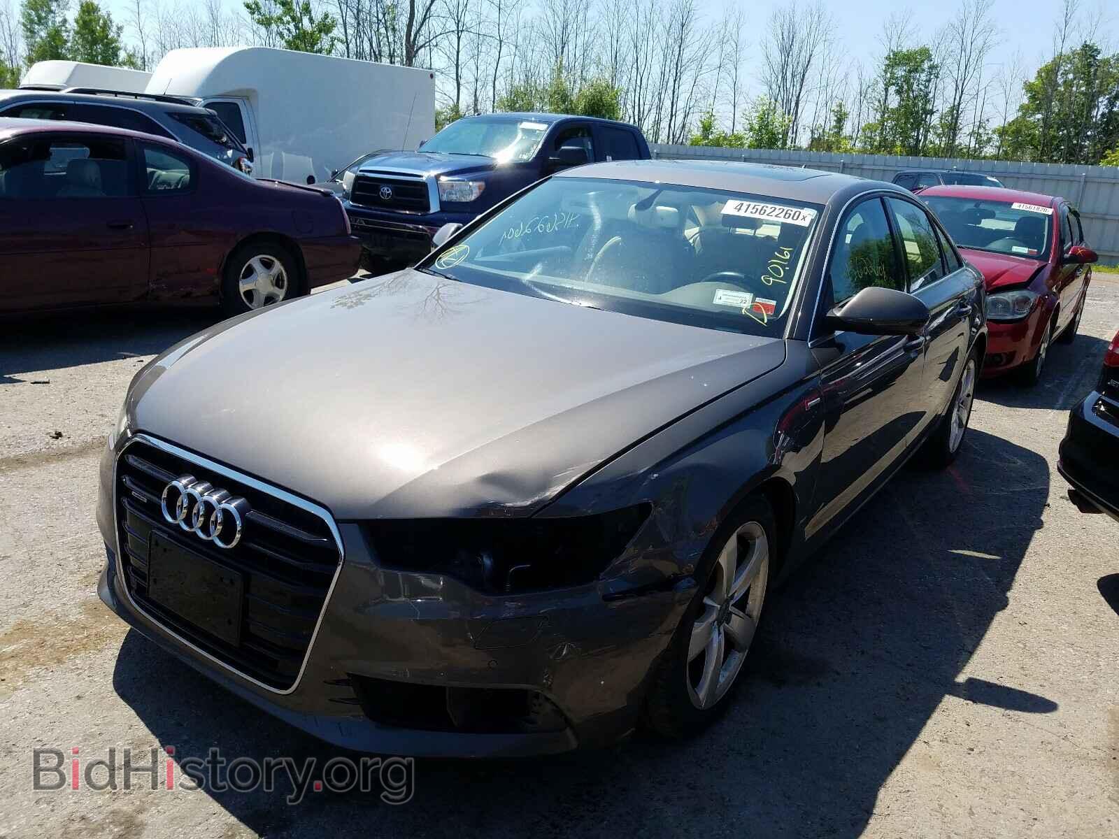 2012 AUDI A6 - VIN: WAUBGAFC5CN005212 - Фото 2