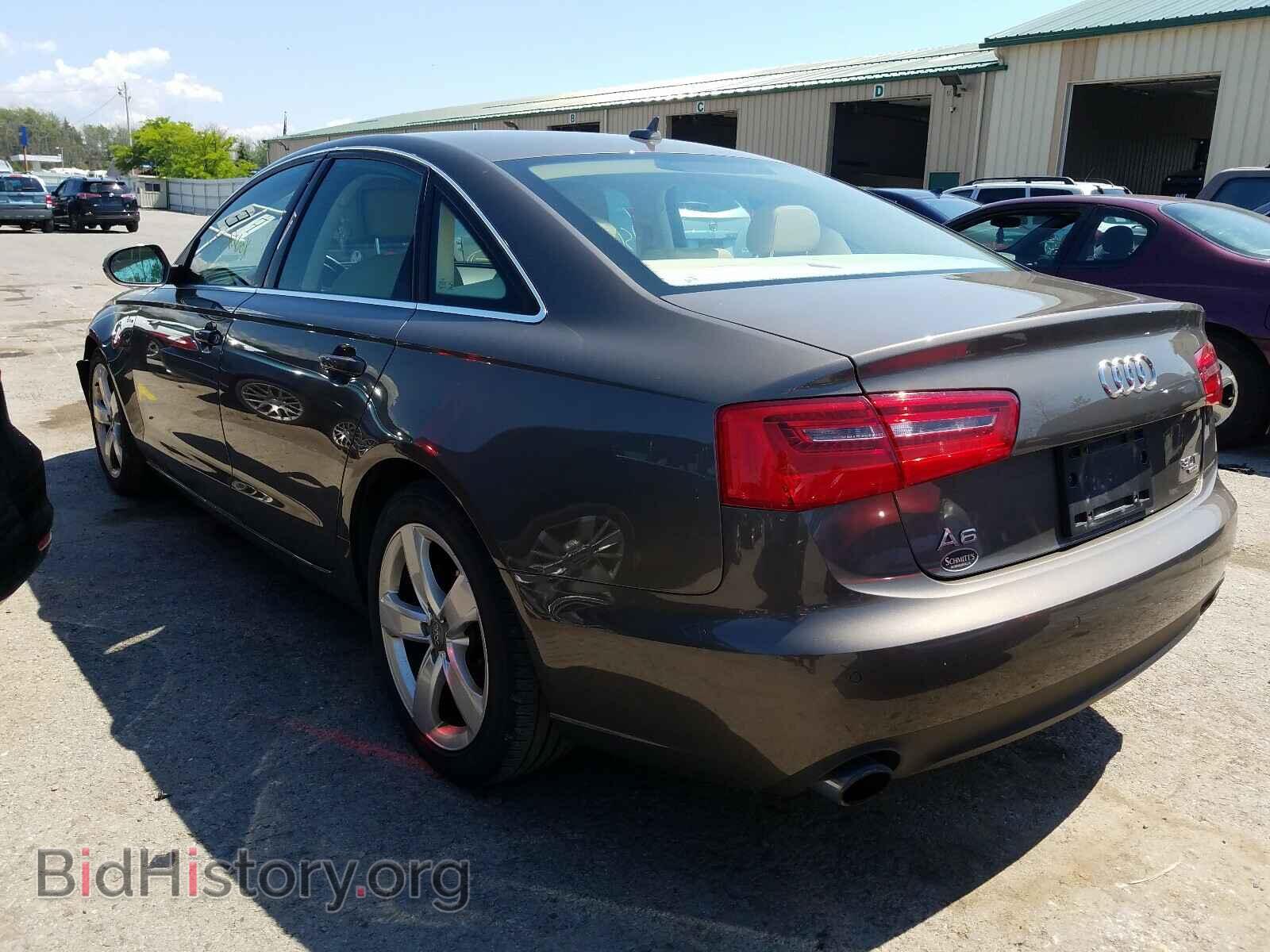 2012 AUDI A6 - VIN: WAUBGAFC5CN005212 - Фото 3
